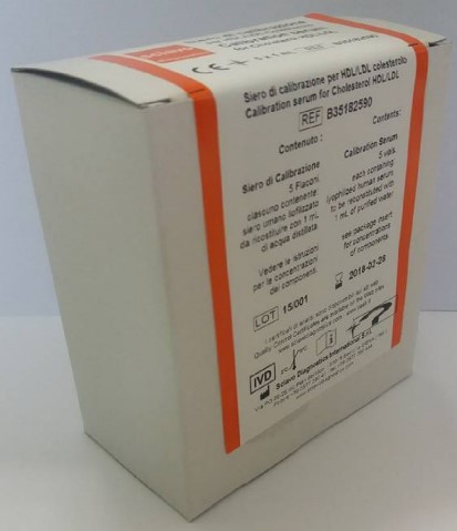 Calibration Serum for Cholesterol HDL LDL